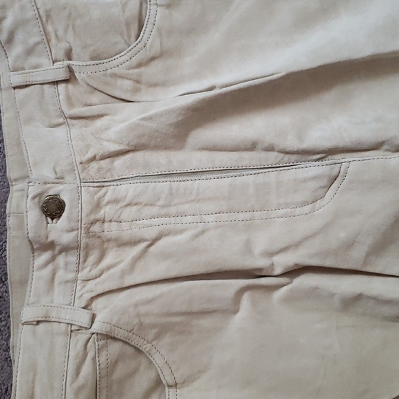 Tower Hill Genuine Suede Jean-style Pants Size 14 - Picture 2 of 10